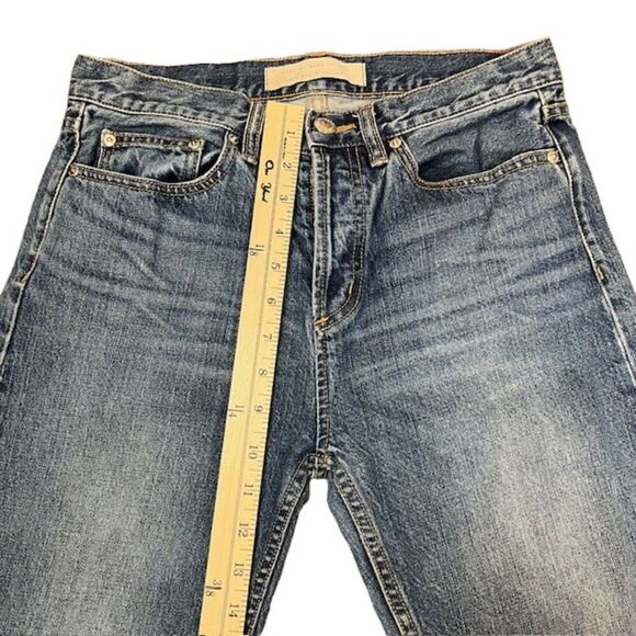 Marc by Marc Jacobs Annie Boyfriend Crop in Vintage Blue Whisker Wash Size 25 - Picture 5 of 12